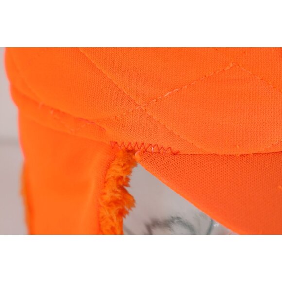 Vtg 70s Conservation Education Kentucky Safe Hunter Quilted Ear Flap Hat 7 1/8 - Picture 4 of 14